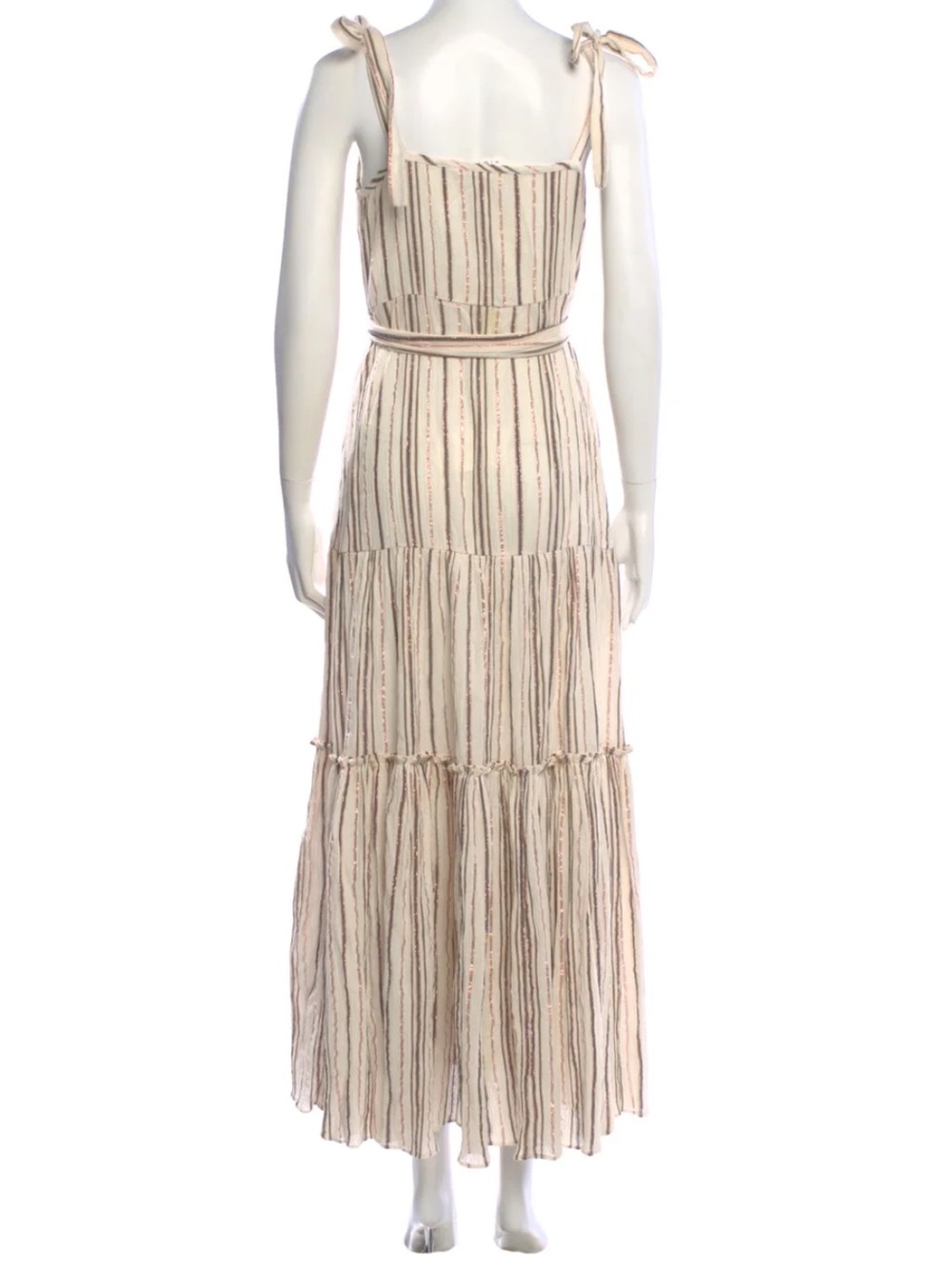 Veronica Beard Michi Dress in Natural Multi - Picture 2 of 8